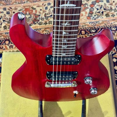 PRS SE CE24 Standard Satin Stoptai 2026 - Vintage Cherry image 18