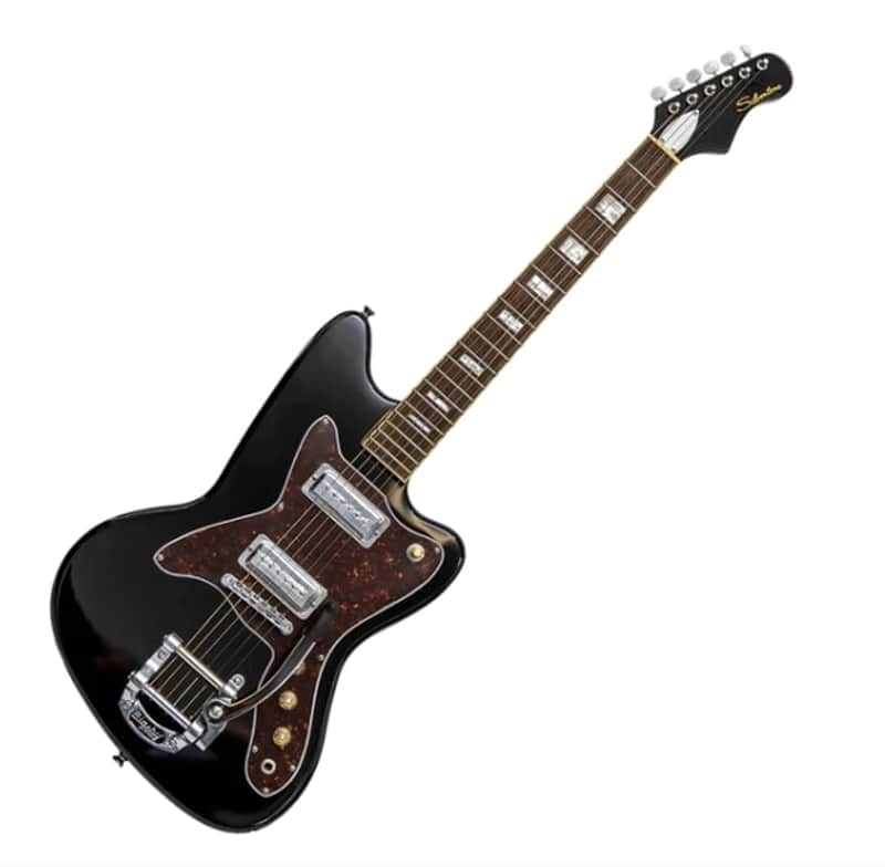 Silvertone 1478 Reissue Black | Reverb