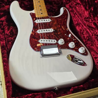 Immagine 2018 Fender American Original '50s Stratocaster - White Blonde - MINT Condition - 4
