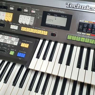 Technics SX-C600 ✅ Rare Ultra-Modern Vintage Combo Organ ✅ Rich PCM & Analog Wave Synthesis ✅ Fully Checked & Cleaned ✅ Striking Futurist Design ✅ FREE Worldwide Shipping image 14