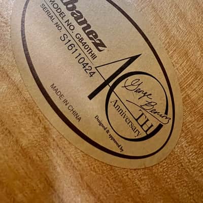 2017 Ibanez George Benson Signature GB40thII-AA 40th Anniversary - Antique Amber image 14