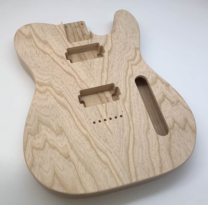3lbs 1oz BloomDoom Nitro Lacquer Aged Relic Swamp Ash T-Style Vintage Custom Guitar Body image 1