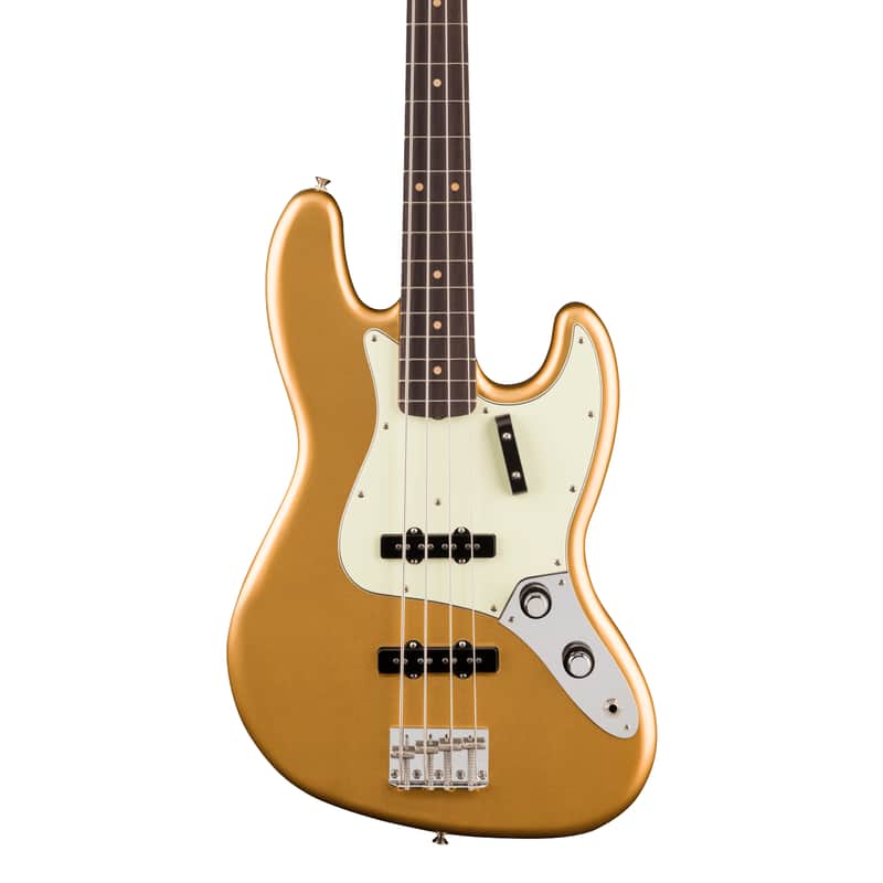 Fender Vintera III Early '60s Jazz Bass Rosewood Aztec Gold w/bag image 1