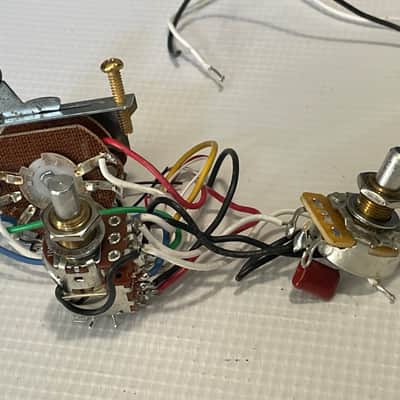 2022 Era MIM Charvel San Dimas Pro Mod Guitar Complete Electronics Volume Pot Jack image 3