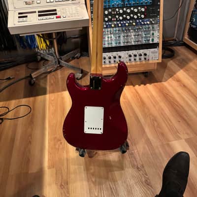 Fender The Strat with Rosewood Fretboard 1980 - 1983 - Ruby Red image 4