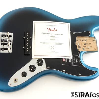 Fender American Professional II Jazz J Bass LOADED BODY V-Mod II Dark Night image 2