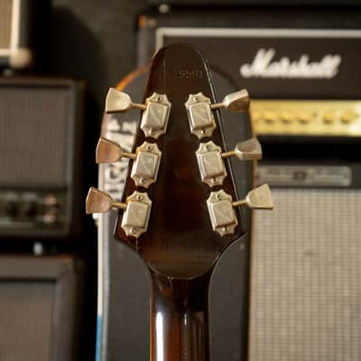 Gibson Marauder – 1979 – Walnut – Maple Fretboard – “Rare Dark Back Neck” – 100% Original – Very Good Vintage Condition – w/ OHSC (Yellow Interior) image 7