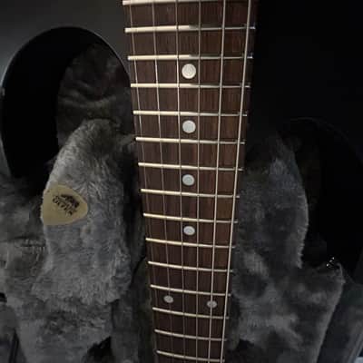 Ibanez LACS LA custom shop neck thru electric guitar black with case image 6