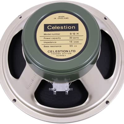 Celestion Heritage G12H(55) 12-inch 30-watt Replacement Guitar Amp Speaker - 16 ohm image 9