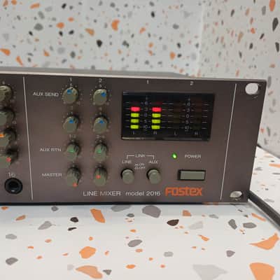 1980's Vintage Fostex Model 2016 》Made in Japan 》16-channel analog line mixer image 4