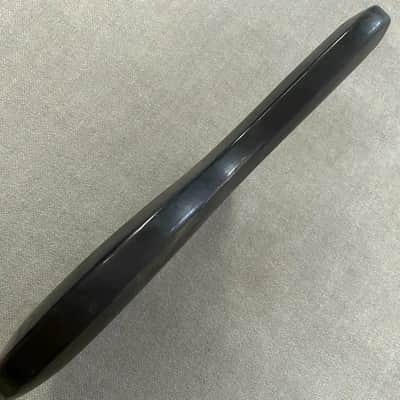 Black 6 String Electric Bass Basswood Body image 5