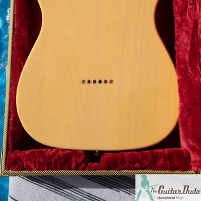 Fender Limited Edition 75th Anniversary 1951 Telecaster Butterscotch Blonde Nitro Finish w/ Quilt Top, Fender Flagship Tokyo Store Exclusive & Super Limited Model image 3