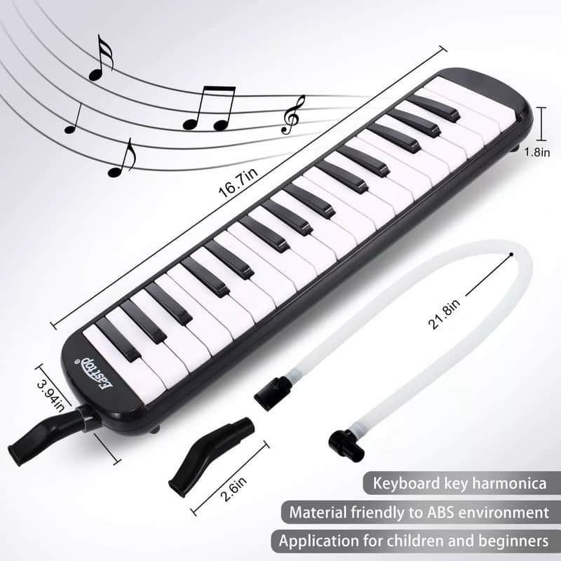 32-Key Melodica – Professional Keyboard Wind Instrument for Students, Kids & Adults with Carrying Bag image 1
