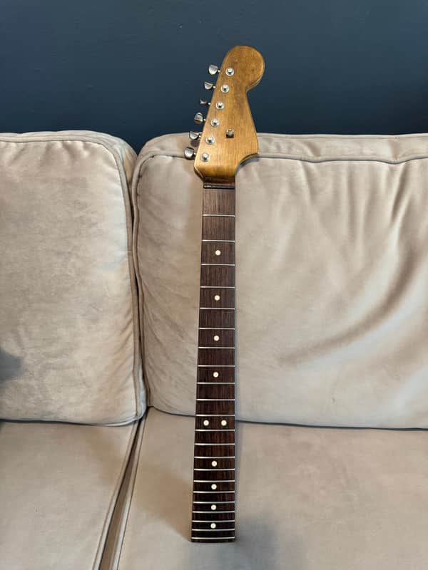 Warmoth Jazzmaster Conversion Neck (With Gotoh Locking Tuners, Stainless Steel Frets) image 1