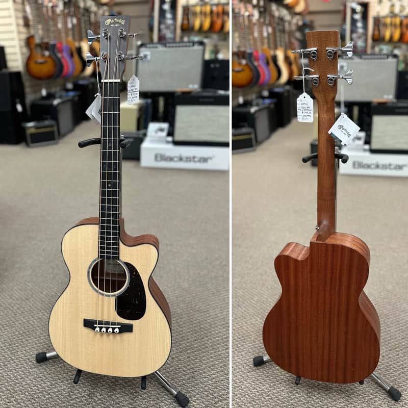 Martin 000C Jr-E Junior Short-Scale Bass Acoustic/Electric Bass Guitar w/ Case image 1