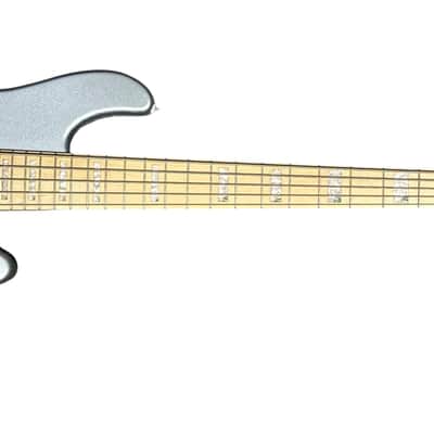 Lakland Skyline 55-02 Custom Ice Blue Metallic/Maple *IN STOCK* image 8
