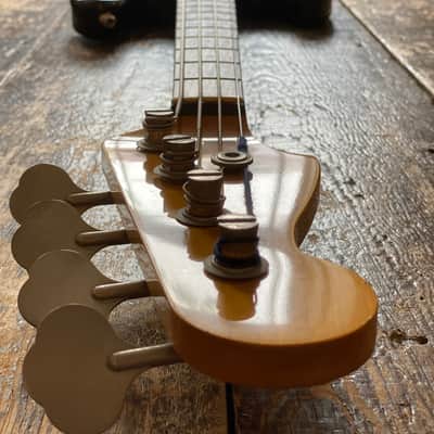 LEFTY! Fender '62 Jazz Bass Left handed 1991 Three Tone Sunburst MIJ K-Serial Japan Fujigen image 9