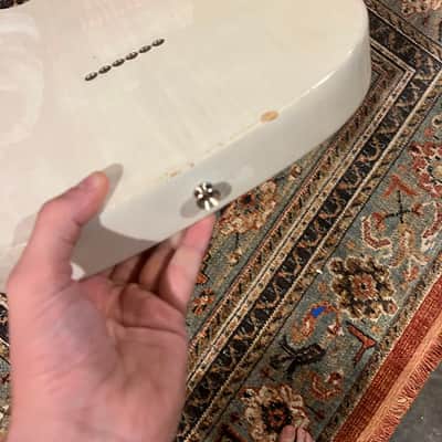 Fender Artist Series Jimmy Page Mirror Telecaster with Rosewood Fretboard 2019 - White Blonde image 6