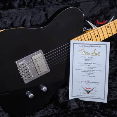 Fender Custom Shop Limited Edition Custom Esquire Relic Black 2016 w/OHSC image 10