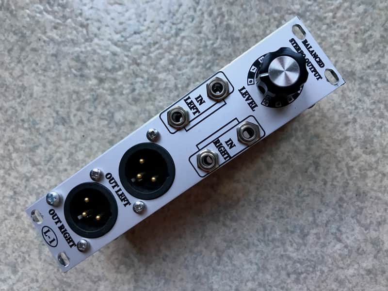 L-1 XLR Balanced Stereo Output