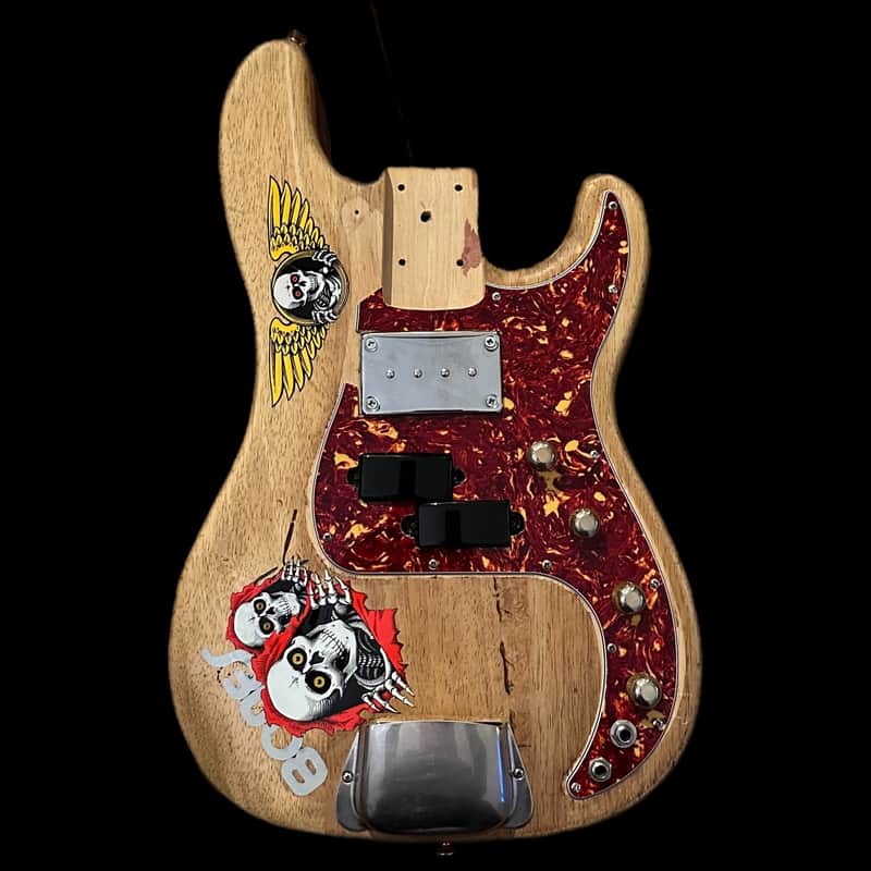 Billy Sheehan ‘Wife’ P Bass Body Replica - DiMarzio Relentless Middle Pickup image 1
