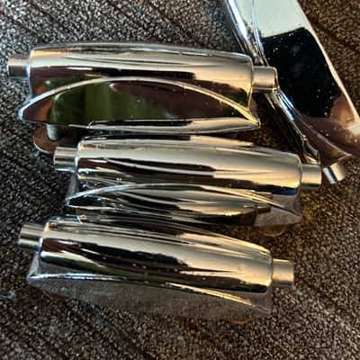 Gretsch Snare drum lugs lot 1 60’s - Chrome image 4