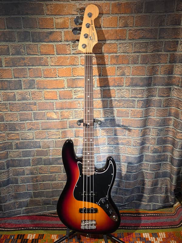 Fender 2019 American Performer Jazz Bass Rosewood Fretboard 3-Tone Sunburst W/Hard Case image 1