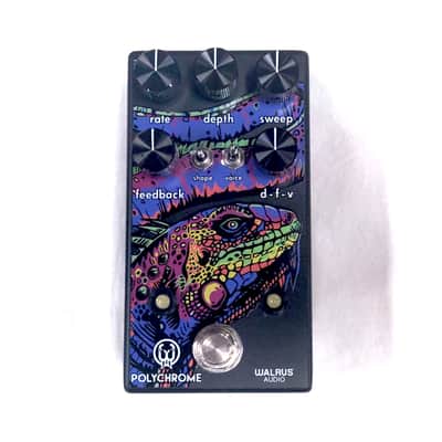 Used Walrus Audio Polychrome Analog Flanger Guitar Effects Pedal image 1