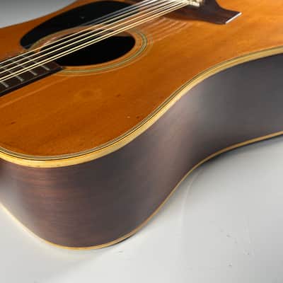 Kasuga T-413 '80s Vintage MIJ 12 Strings Acoustic Guitar Made in Japan image 6