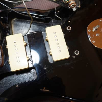 Fender Jazzmaster (1988) – JM66-70 Black / Fujigen Japan E-Serial / Vintage MIJ / Rare image 16