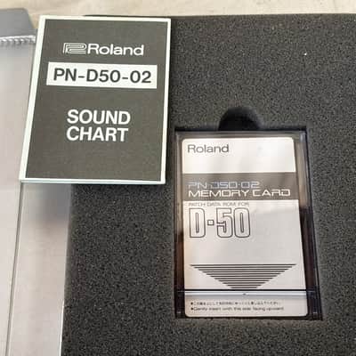 Roland PN-D50-02 PATCH DATA ROM for D-50, D-550 w/ box image 2