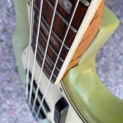 Fender Jazz Bass 1969 - Sonic Blu RARE Custom Color image 6