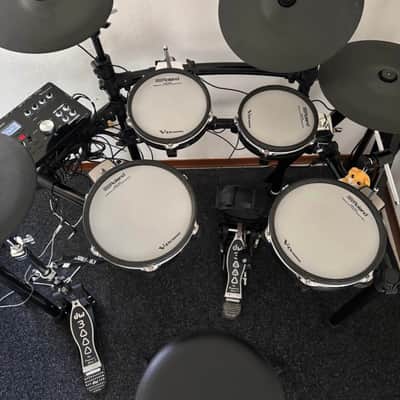 Roland TD-25KV V-Drum Kit with Mesh Pads 2010s - Black image 6