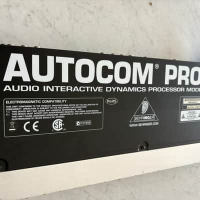 Behringer Autocom Pro-XL MDX1600 2-Channel Dynamics Processor 2000s - Black / Silver image 6