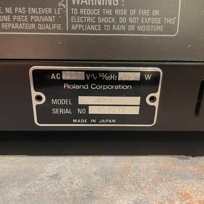 Roland Alpha Juno-1 49-Key Programmable Polyphonic Synthesizer 1985 - 1988 - Black image 11
