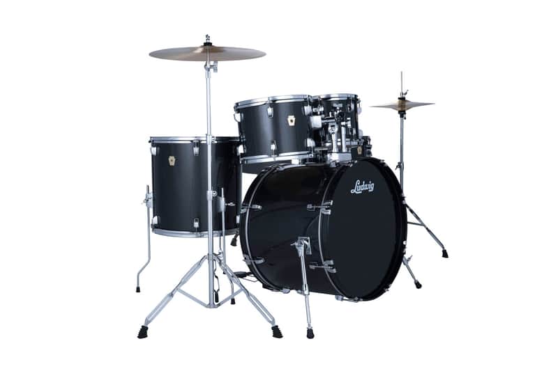 Immagine Ludwig Accent Drive 5-piece Complete Drum Set  Moon Dust - 1