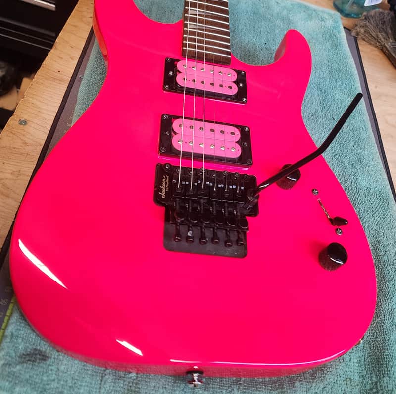 Jackson DK2 Dinky - Neon Pink image 1