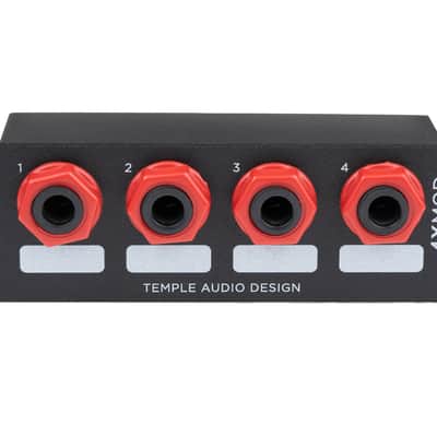 Temple Audio Design 4X MOD 4-Way Jack Patch Module image 1