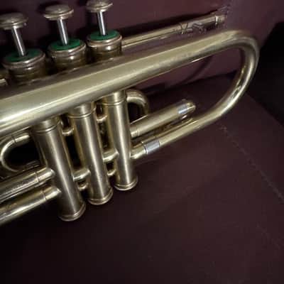 Olds Ambassador Bb Cornet (1958) SN 276215 (100% new clear lacquer) image 12