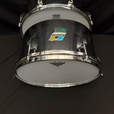 Ludwig Timbales 13" and 14" 1979 - Chrome Over Steel image 11