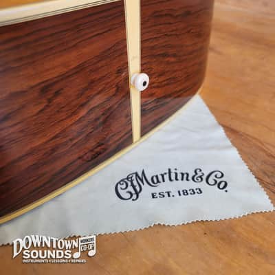 FULLY SERVICED 1968 Martin D12-35 12-String Dreadnought Acoustic Guitar with Guild Hard Case - Natural, New Bridge, 5lbs image 20