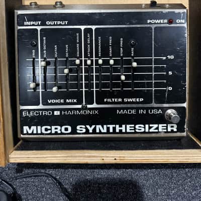 Electro-Harmonix Micro Synthesizer 1979 - 1984 - Black image 2