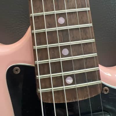 Hondo Fame 760 1980s - Pink w/Matching Headstock RARE image 12