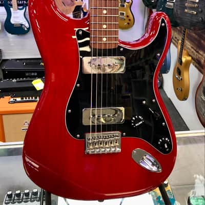 Fender Noventa Stratocaster, Crimson Red with Gig Bag - Pre Owned image 3