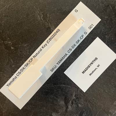 ORIGINAL Yamaha Replacement G Key (CB032240) for CS70M, CS5, CS15, CS15D, CS20, CS20M, CS40M, DX9, DX21, DX27, DX27S, SK20, SK30, CP10, CP11, CE20, PS10, PS20, YK10, and more