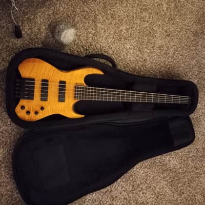 Kiesel Vader 5 String Bass Gold image 4
