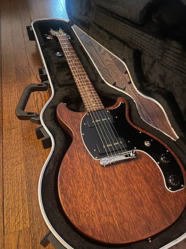 Gibson Les Paul Special Tribute DC 2019 - 2020 - Worn Brown w/ Gator Case, Upgraded Tuning Machines and Strap Locks image 1