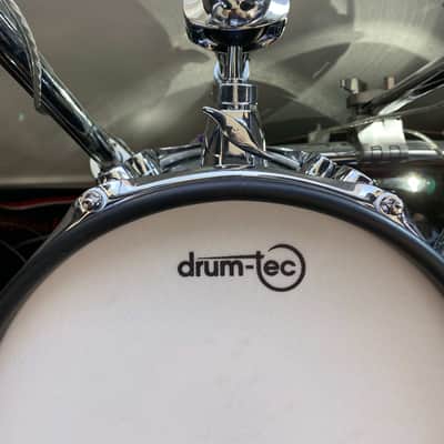 Drum-Tec Pro Custom Rack Tom 10" x 8" in Black Slate color (Electronic Pad) image 4