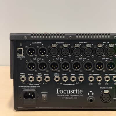 Focusrite Control 2802 Mixer & DAW Controller 2010s - Gray / Silver image 10