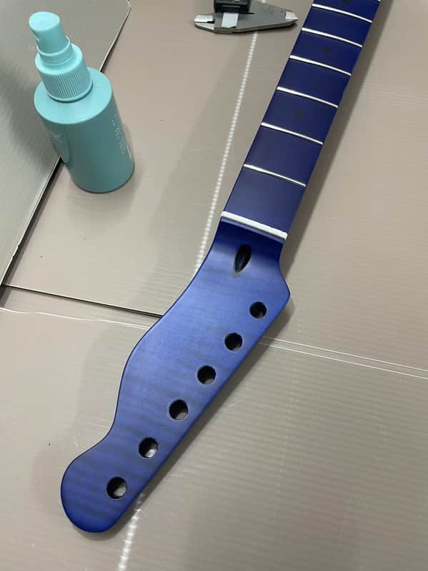 Flame Maple Guitar Neck-22 Frets TL image 1